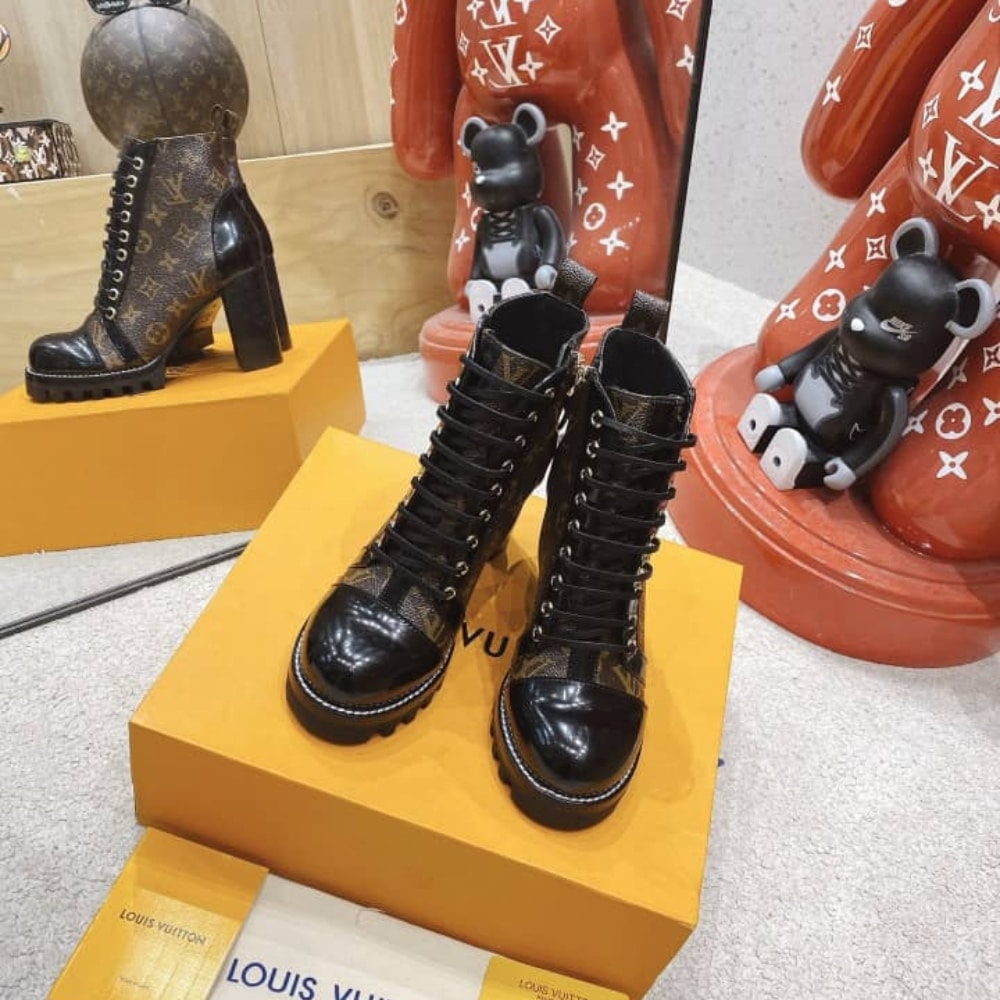 Alternative view of LOUIS VUITTON STAR TRAIL ANKLE BOOT BROWN 1A2Y7P