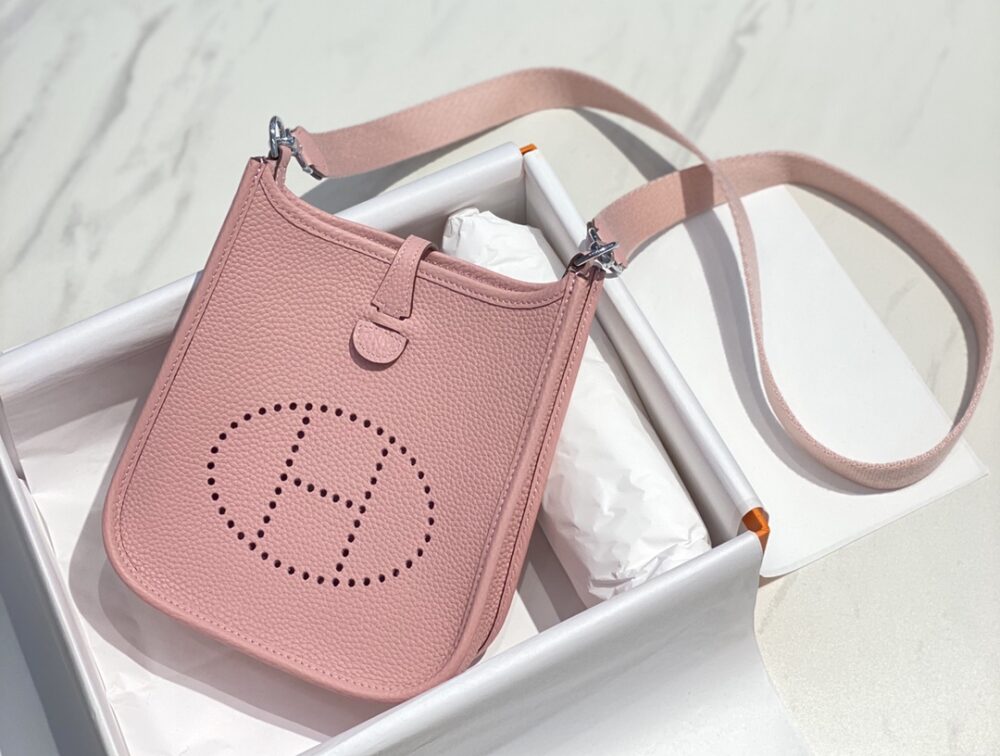 HERMES EVELYNE 16 AMAZONE PINK BAG 16CM - Image 8
