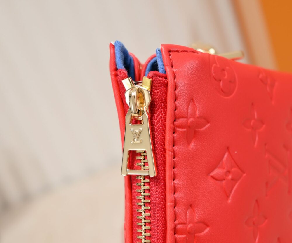 LOUIS VUITTON COUSSIN PM RED 26CM M57792 - Image 3
