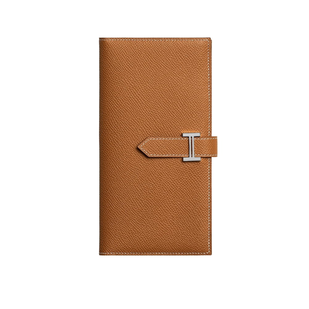 HERMES BEARN WALLET BROWN 17CM H039785CK37