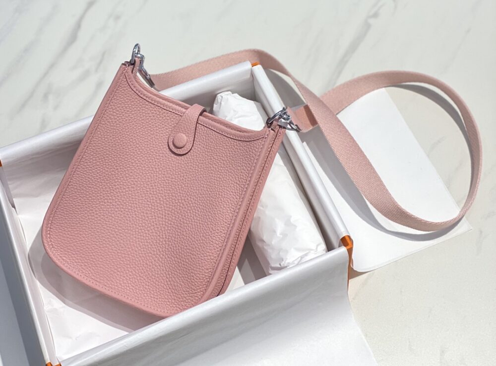 HERMES EVELYNE 16 AMAZONE PINK BAG 16CM - Image 5