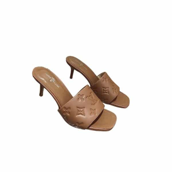 LOUIS VUITTON REVIVAL MULE BROWN
