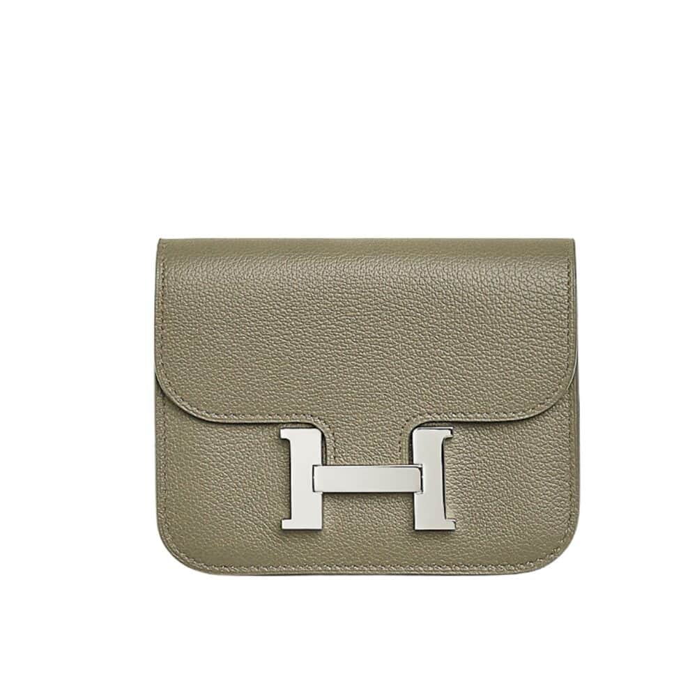 HERMES CONSTANCE SLIM WALLET ETOUPE 12CM H082060CK18
