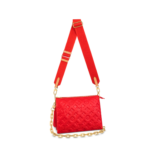 LOUIS VUITTON COUSSIN PM RED 26CM M57792