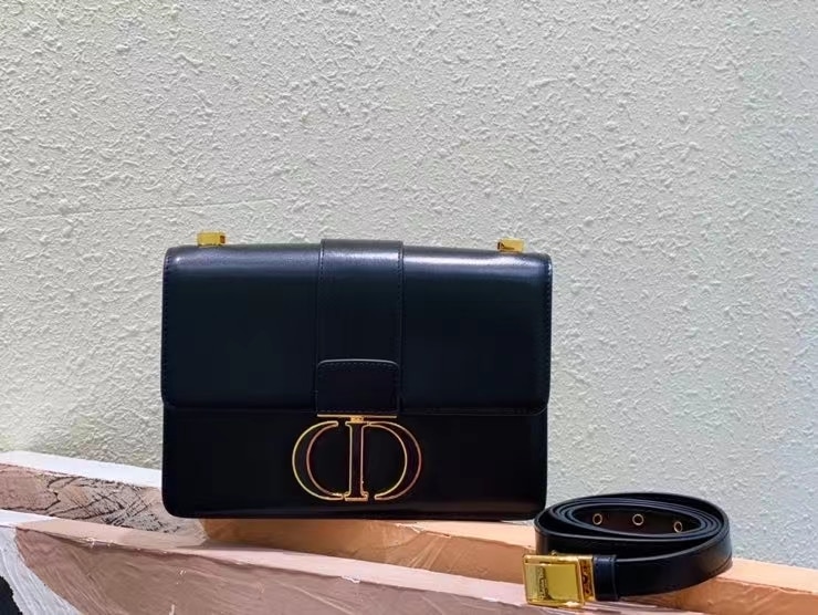 Alternative view of DIOR 30 MONTAIGNE BLACK BOX CALFSKIN M9203UMOS M911