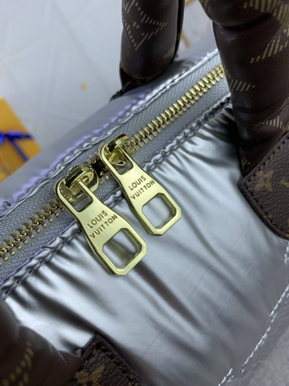 LOUIS VUITTON SPEEDY BANDOULIÈRE 25 SILVER M20973 - Image 7