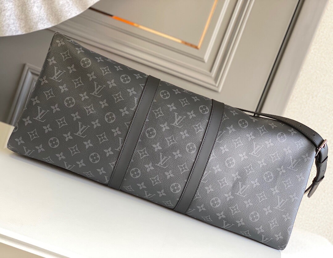 LOUIS VUITTON KEEPALL BANDOULIÈRE 50 MONOGRAM ECLIPSE M40605 - Image 3