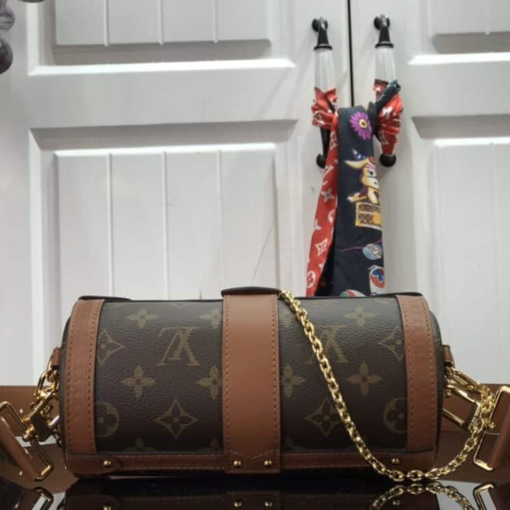 LOUIS VUITTON PAPILLON TRUNK MONOGRAM BROWN 19CM M57835 - Image 7