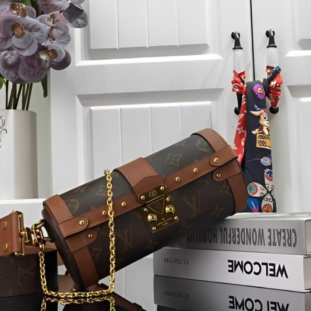 Alternative view of LOUIS VUITTON PAPILLON TRUNK MONOGRAM BROWN 19CM M57835