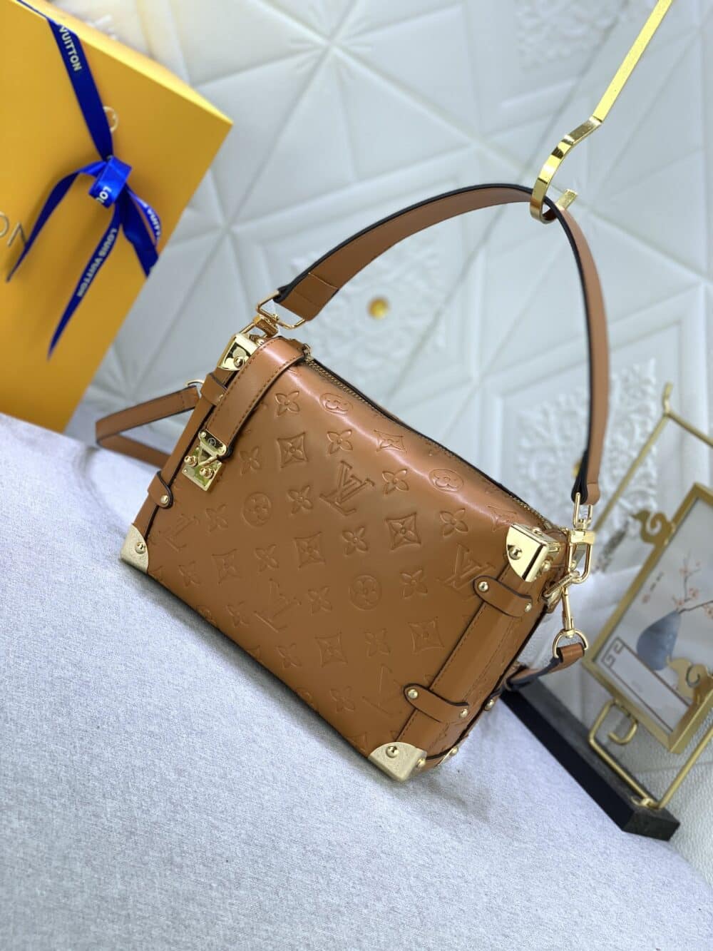 LOUIS VUITTON SIDE TRUNK BROWN 21CM M21741 - Image 6