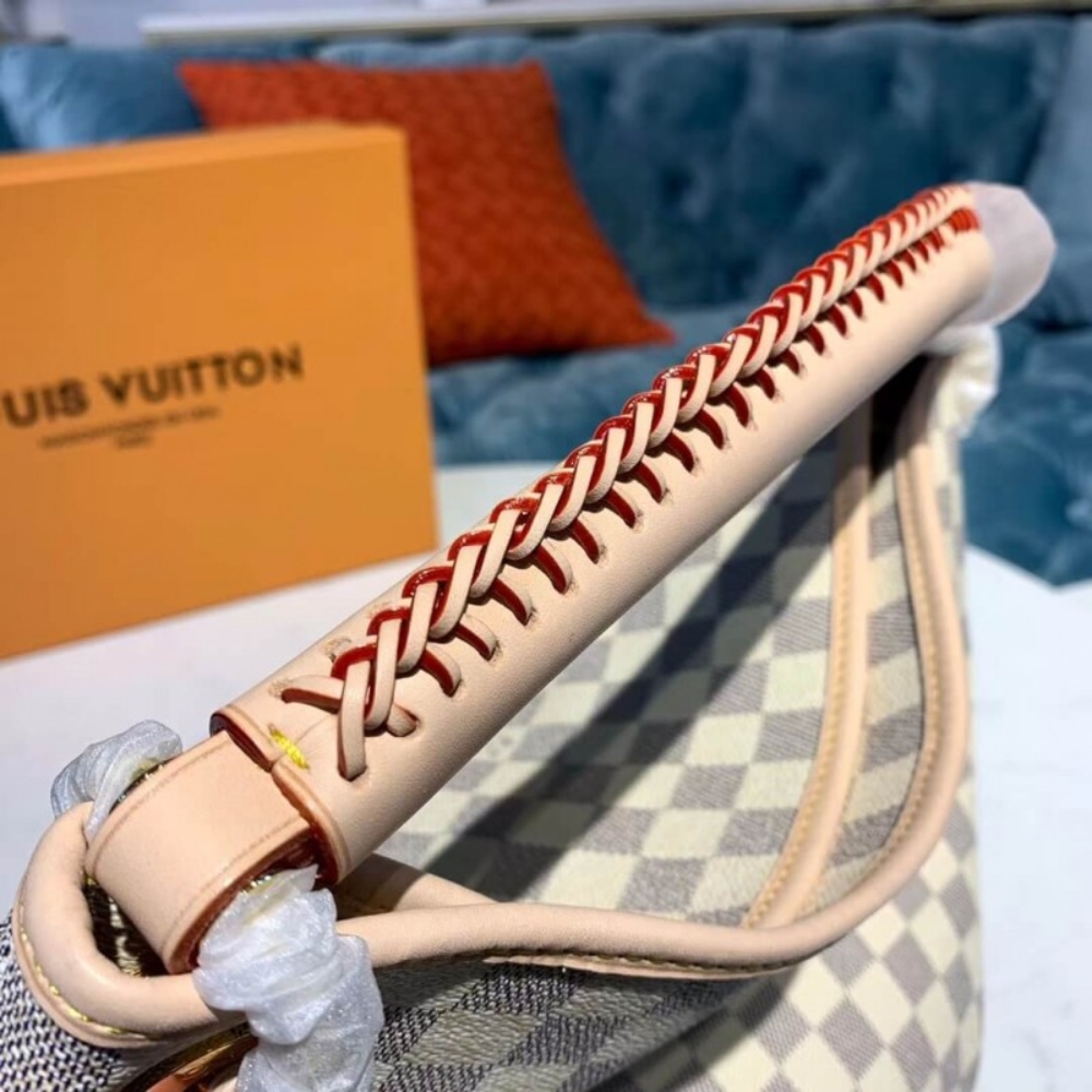 Louis Vuitton Artsy MM Damier Azur Canvas Cream 41Cm N40253 - Image 5