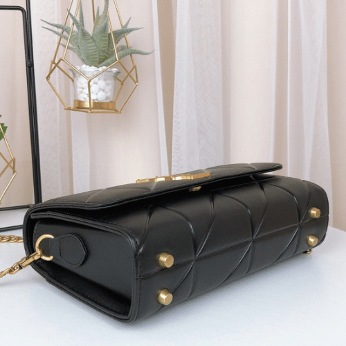 SAINT LAURENT NIKI CHAIN BAG PURCHASE LEATHER GOLD HARDWARE BLACK - Image 5