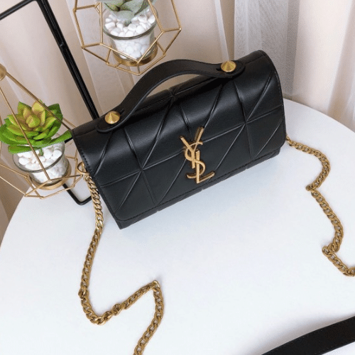 SAINT LAURENT NIKI CHAIN BAG PURCHASE LEATHER GOLD HARDWARE BLACK - Image 6