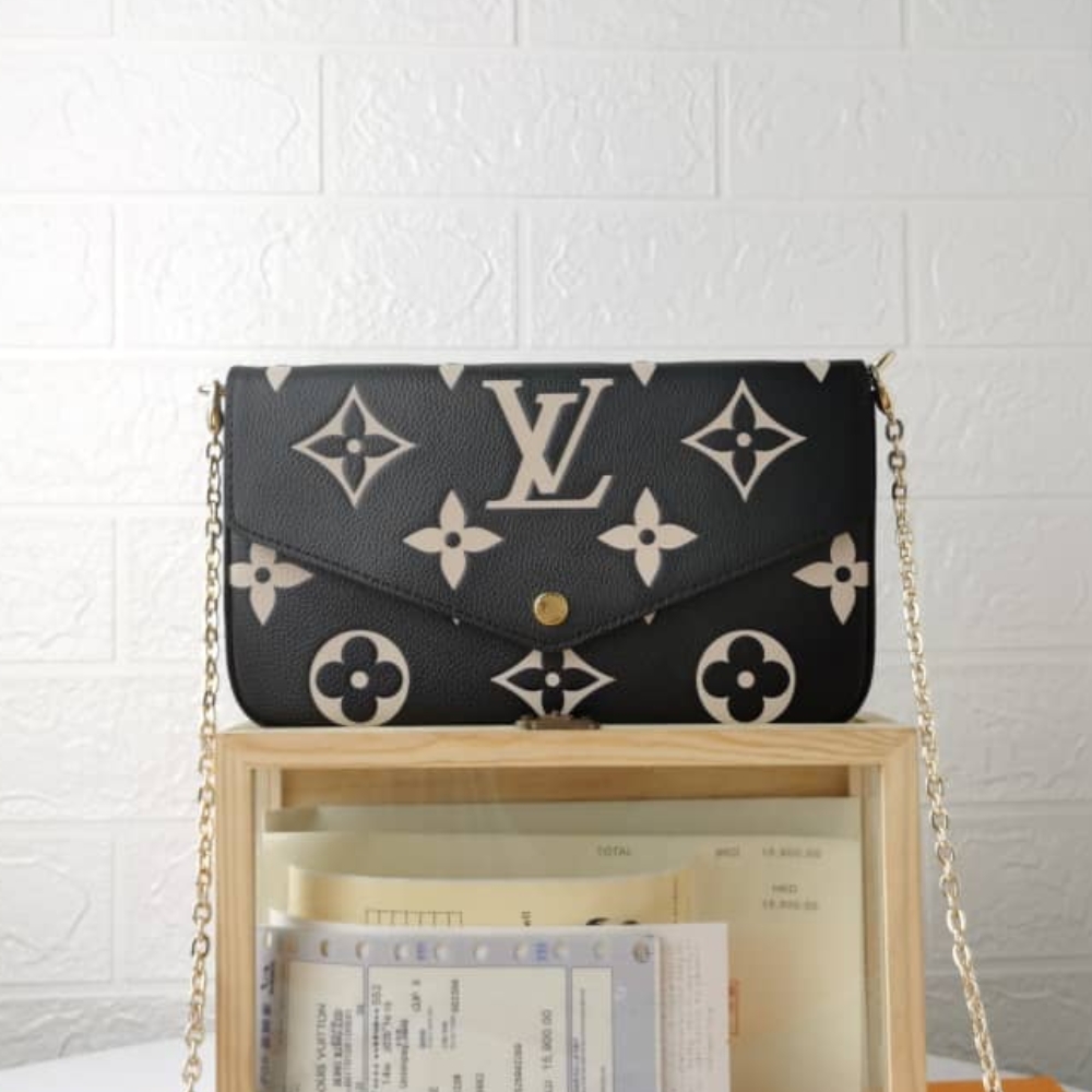 Alternative view of Louis Vuitton Pochette Félicie Black 21Cm M82479