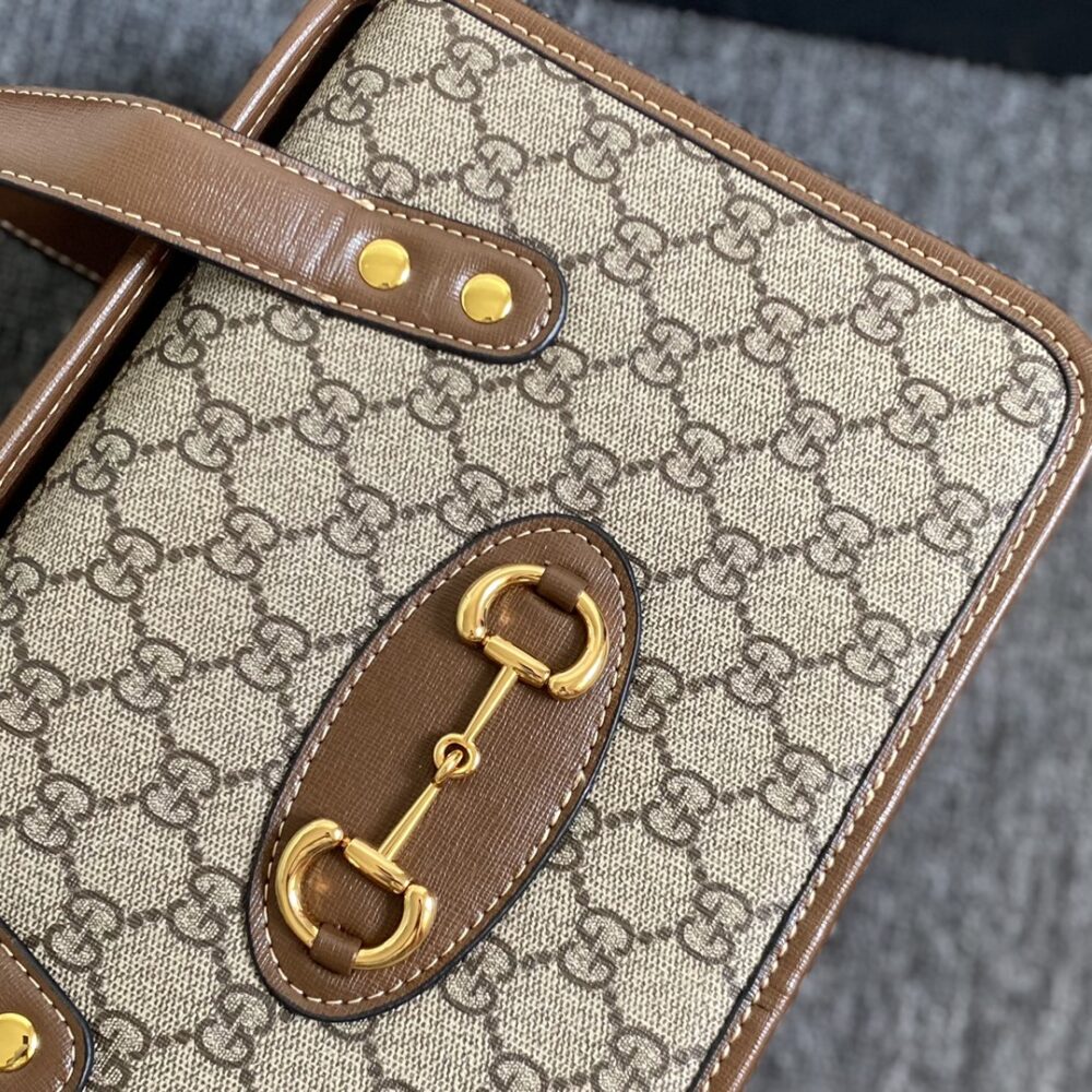 GUCCI HORSEBIT 1955 MINI TOP HANDLE BAG 27.5CM 645453 92TCG 8563 - Image 6