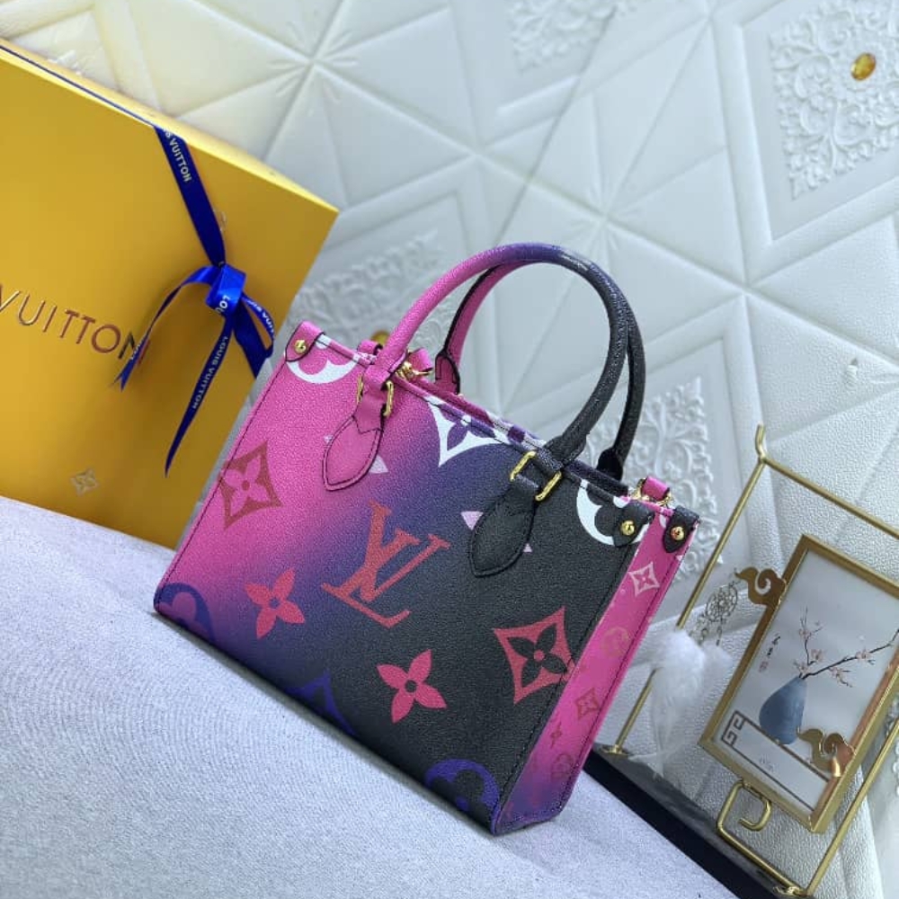 LOUIS VUITTON ONTHEGO MIDNIGHT FUCHSIA 25CM - Image 3