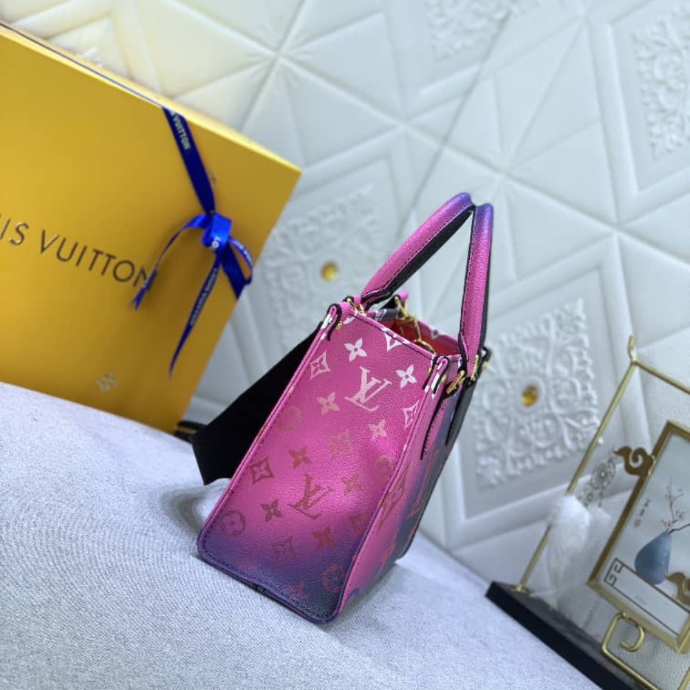 LOUIS VUITTON ONTHEGO MIDNIGHT FUCHSIA 25CM - Image 4