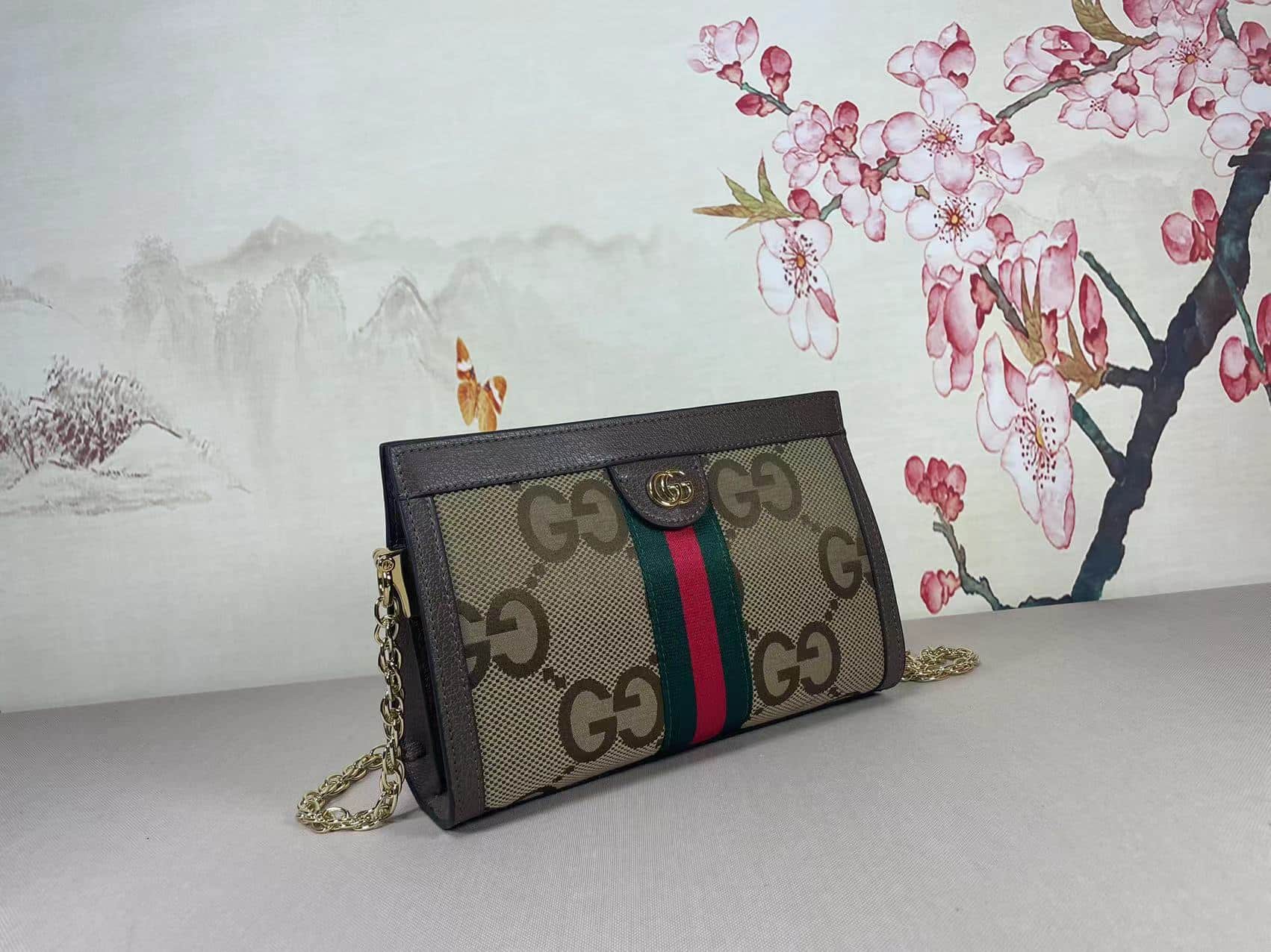 GUCCI OPHIDIA JUMBO SMALL SHOULDER BAG 26CM 503877 UKMIG 2570 - Image 7