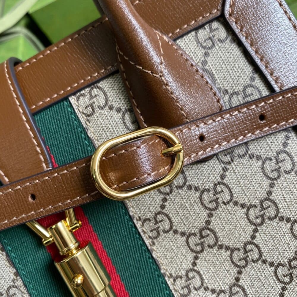 GUCCI JACKIE 1961 MEDIUM TOTE BAG 649016 HUHHG 8565 - Image 9