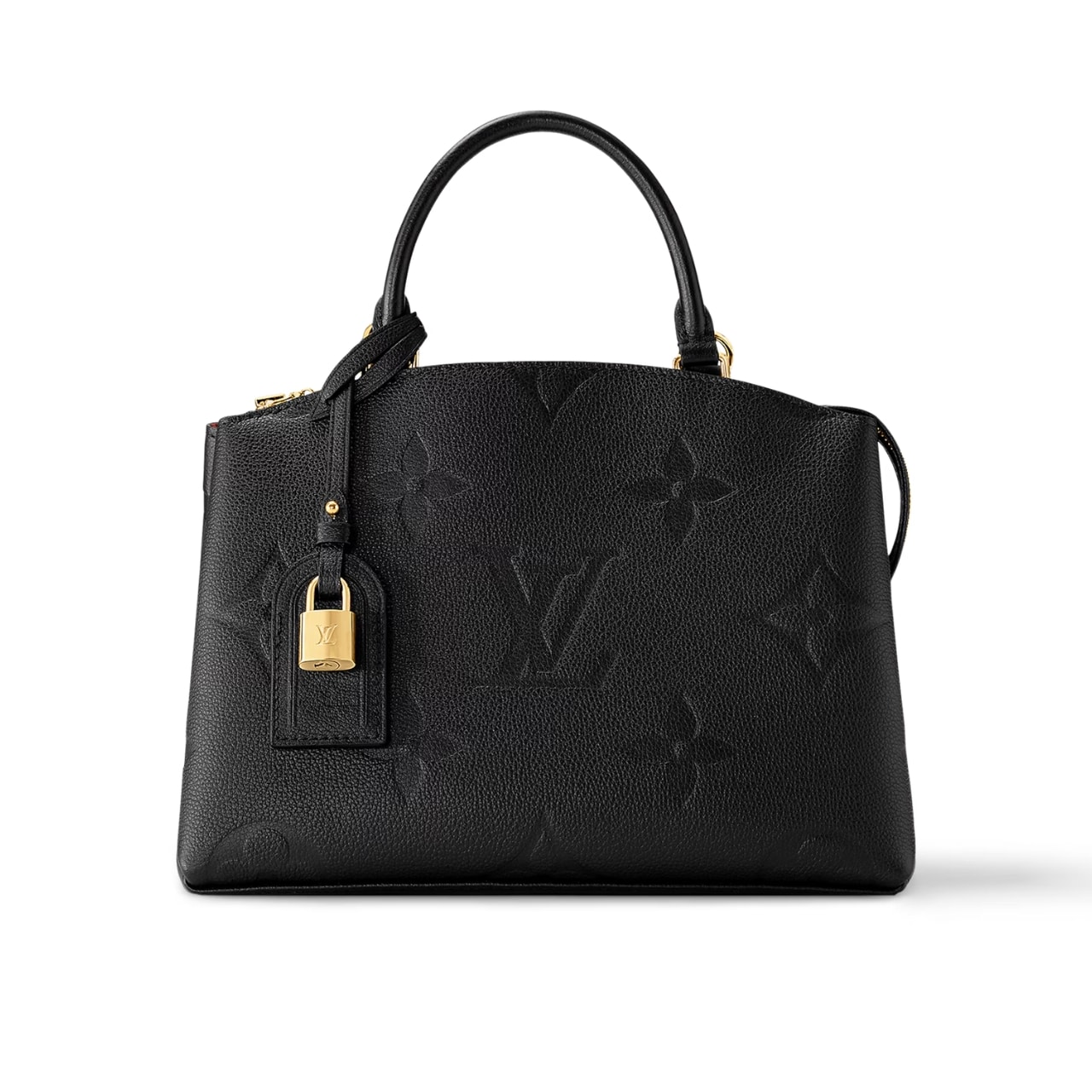 LOUIS VUITTON PETIT PALAIS MONOGRAM EMPREINTE LEATHER BLACK 29CM M58916