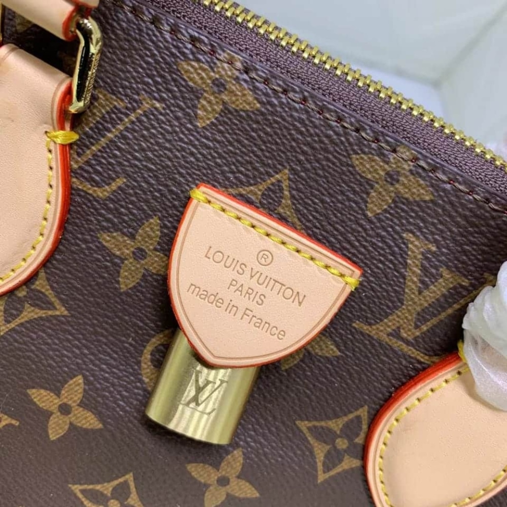 LOUIS VUITTON RIVOLI PM MONOGRAM COATED CANVAS BROWN 30CM M44543 - Image 7