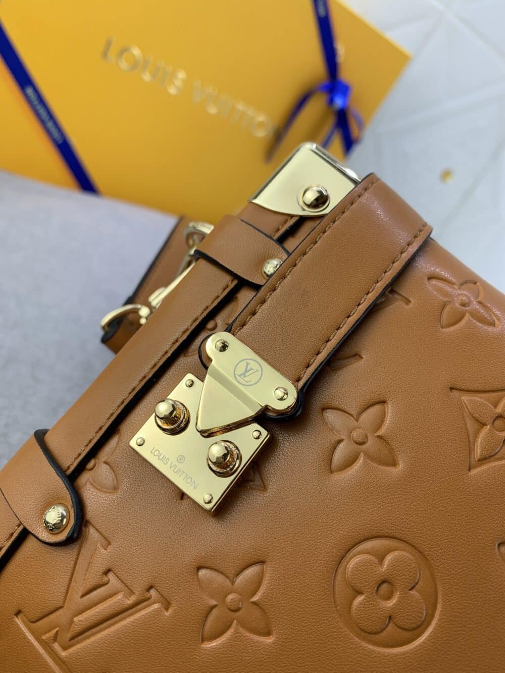 LOUIS VUITTON SIDE TRUNK BROWN 21CM M21741 - Image 3