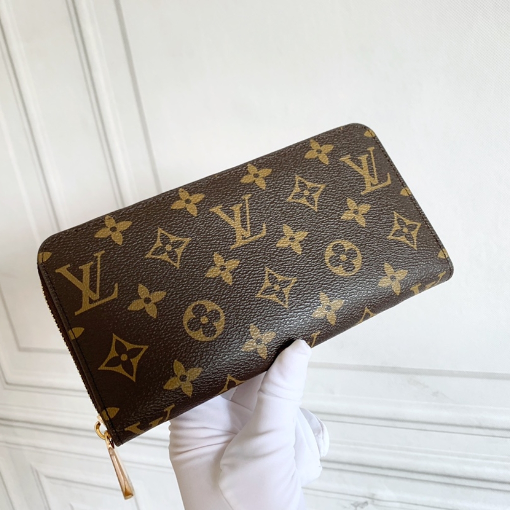 Alternative view of Louis Vuitton Monogram Zippy Long Wallet Brown 19Cm M42616