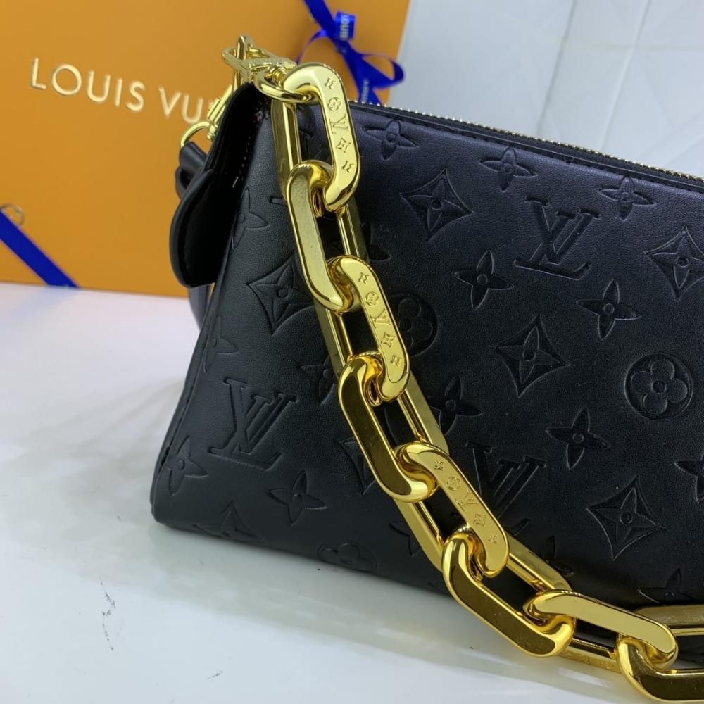 LOUIS VUITTON COUSSIN BB BLACK 21CM M21259 - Image 3