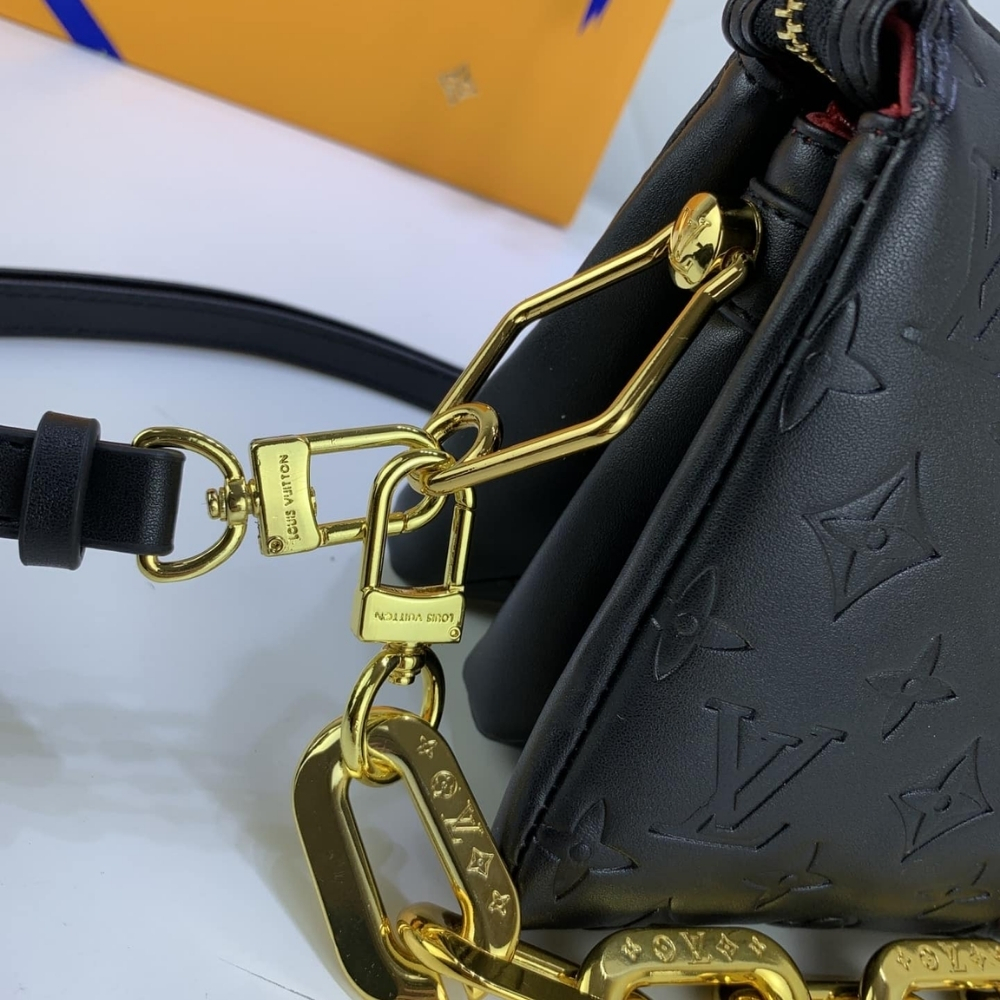 LOUIS VUITTON COUSSIN BB BLACK 21CM M21259 - Image 4