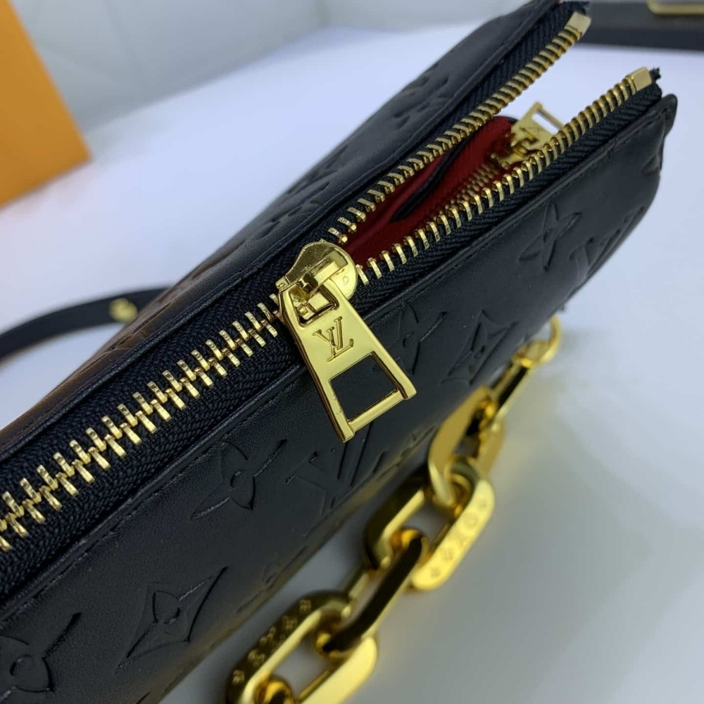 LOUIS VUITTON COUSSIN BB BLACK 21CM M21259 - Image 5