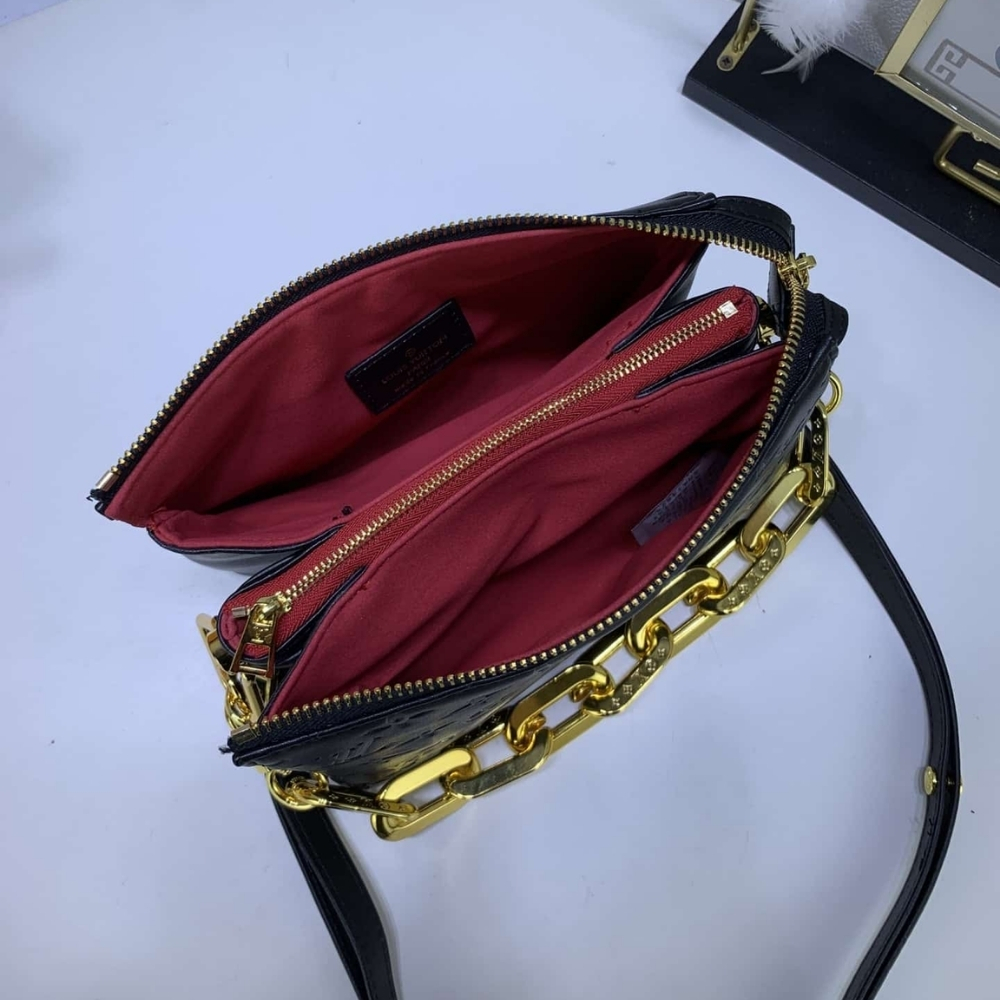 LOUIS VUITTON COUSSIN BB BLACK 21CM M21259 - Image 6