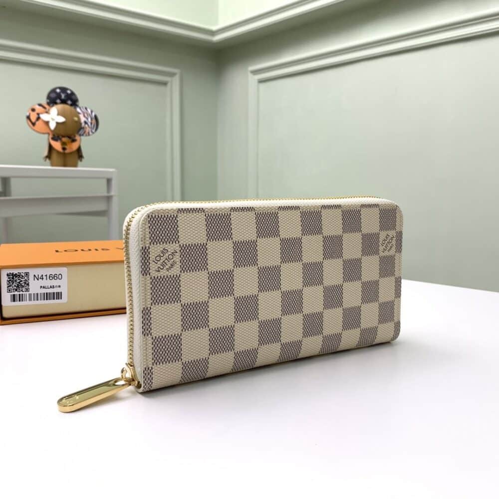 LOUIS VUITTON DAMIER AZUR WALLET N41660 - Image 9