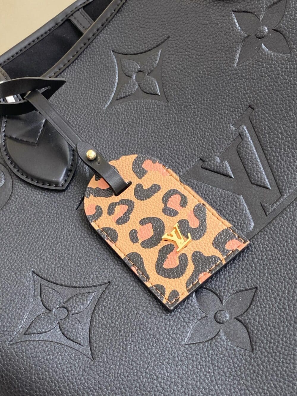 LOUIS VUITTON BOLSA NEVERFULL MM BLACK 31CM M45856 - Image 9