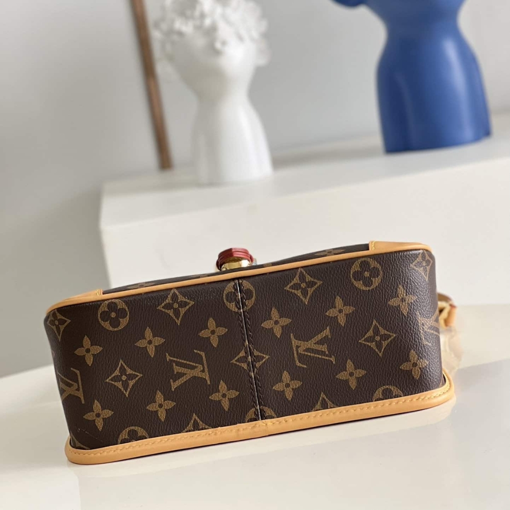LOUIS VUITTON DIANE MONOGRAM CANVAS BLACK 24CM M45985 - Image 3