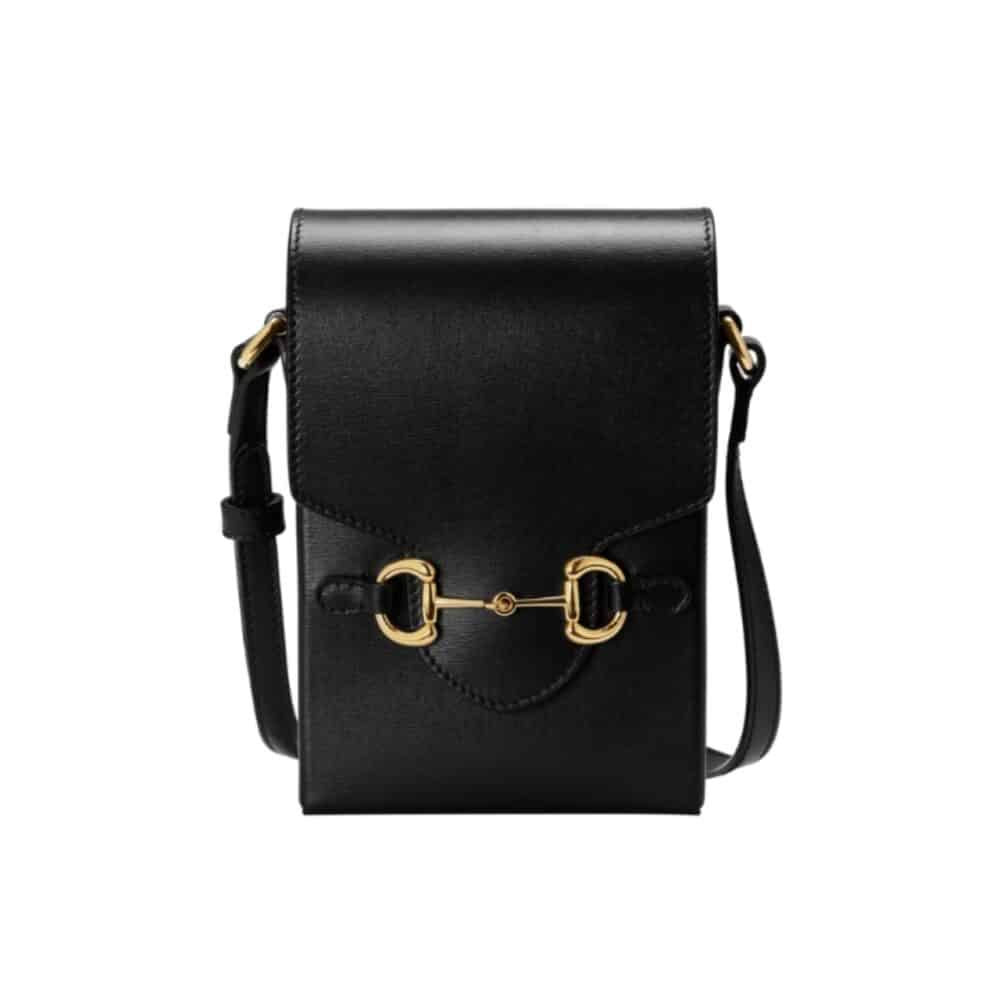 GUCCI HORSEBIT 1955 MINI BAG BLACK 17CM 625615 0YK0G 1000