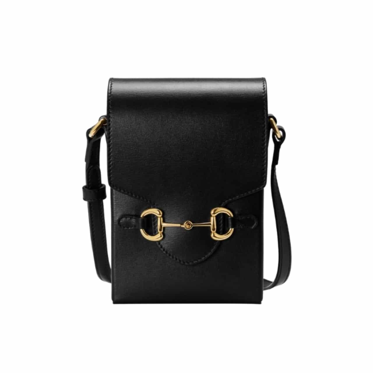 GUCCI HORSEBIT 1955 MINI BAG BLACK 17CM 625615 0YK0G 1000