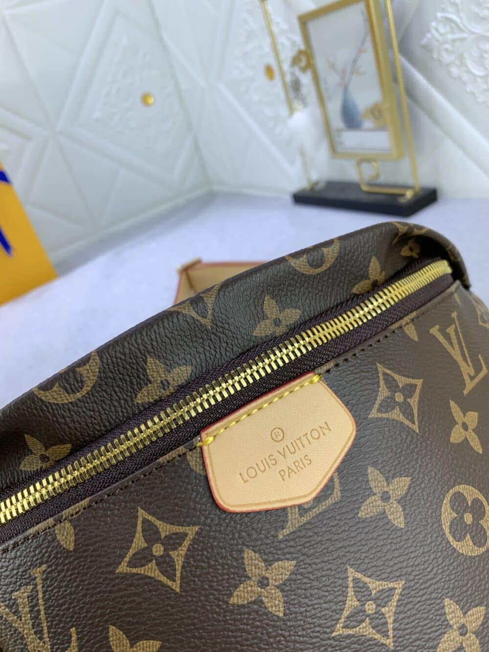 LOUIS VUITTON MONOGRAM BUMBAG BROWN 37CM M43644 - Image 7