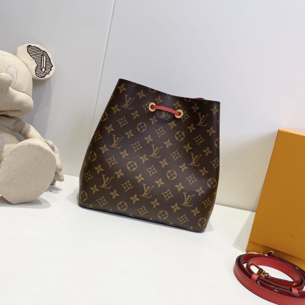 LOUIS VUITTON NÉONOÉ MM BAG RED 26CM M44021 - Image 3