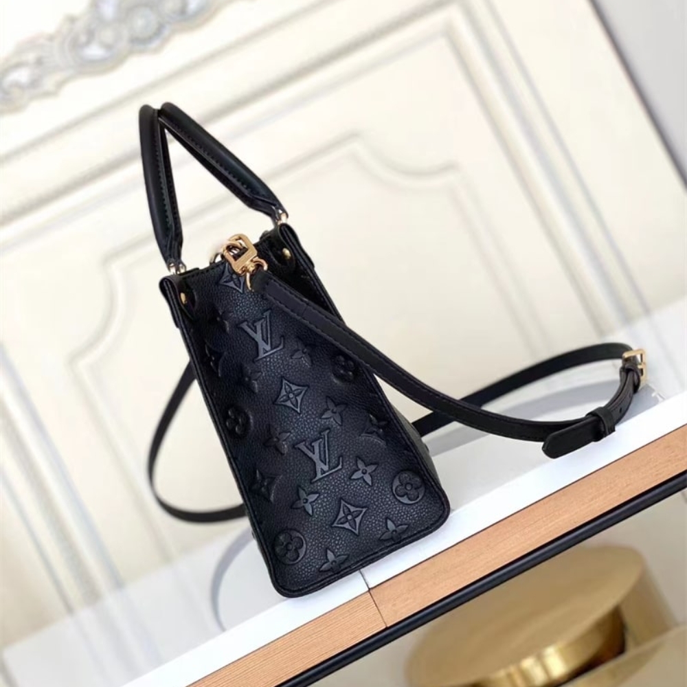 LOUIS VUITTON ONTHEGO PM BLACK 25CM M45653 - Image 3