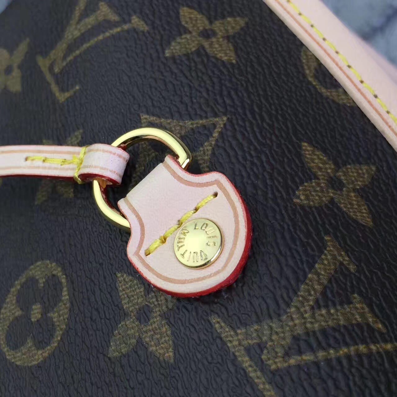 LOUIS VUITTON NEVERFULL GM MONOGRAM BEIGE 39CM M40990 - Image 4