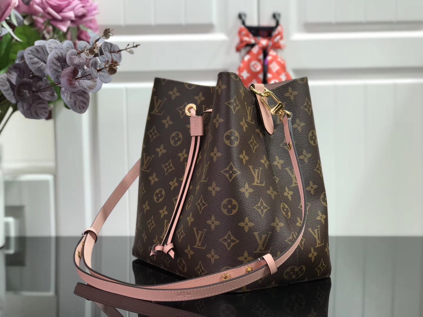 LOUIS VUITTON NÉONOÉ 26CM PINK M44022 - Image 3
