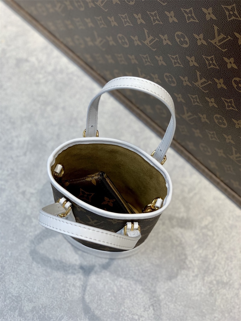 LOUIS VUITTON NANO LOCKME BUCKET 17CM M81489 - Image 6
