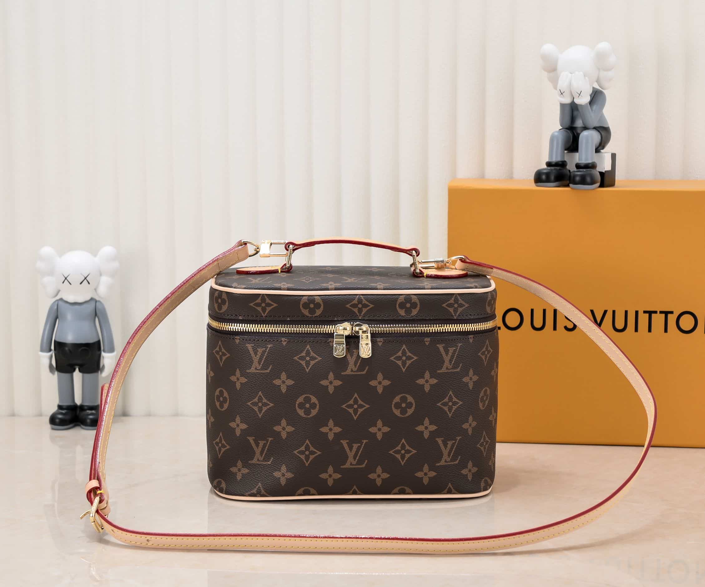 LOUIS VUITTON NICE BB MONOGRAM CANVAS BROWN 24CM M42265 - Image 2