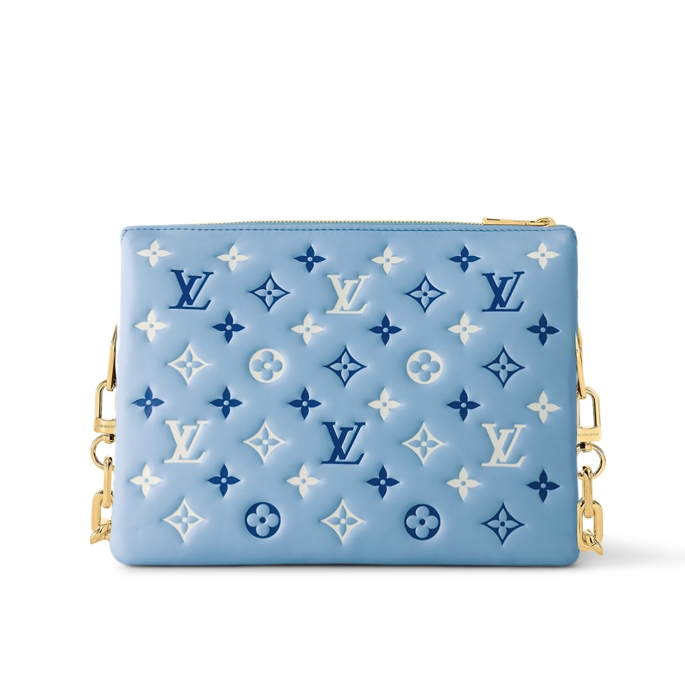 LOUIS VUITTON COUSSIN PM COUSSIN BAG BLUE 26CM M22953