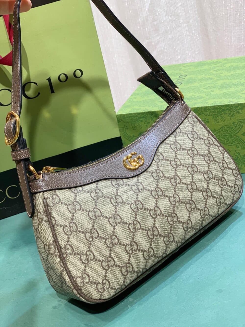 GUCCI OPHIDIA SMALL HANDBAG 25CM 735145 KAAAD 8358 - Image 4
