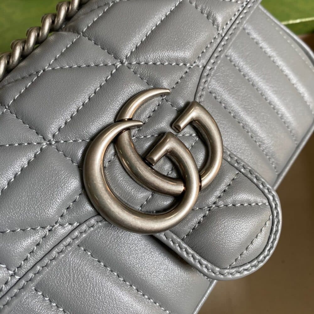 GUCCI MARMONT MINI SHOULDER BAG 446744 UM8AN 1711 - Image 6