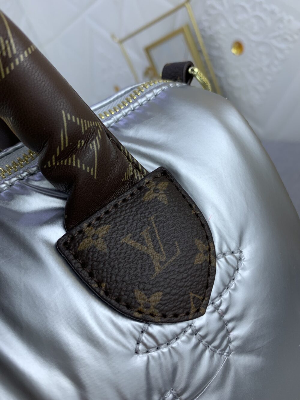 LOUIS VUITTON SPEEDY BANDOULIÈRE 25 SILVER M20973 - Image 8