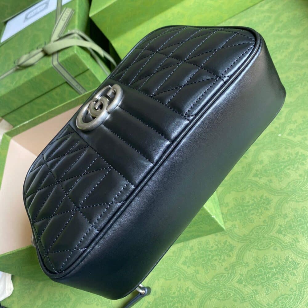GUCCI Marmont small shoulder bag 447632 UM8BN 1000 - Image 4