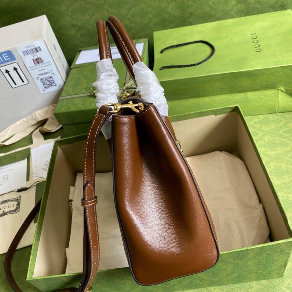 GUCCI JACKIE 1961 MEDIUM TOTE BAG 649016 HUHHG 8565 - Image 5