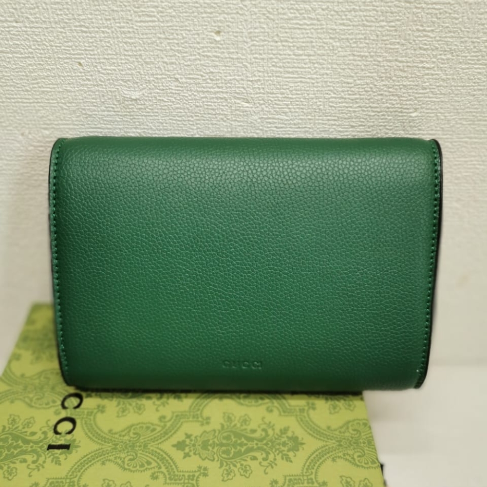 GUCCI WOMEN'S DIONYSUS MINI CHAIN BAG GREEN 20CM 401231 CAOGX 3120 - Image 3